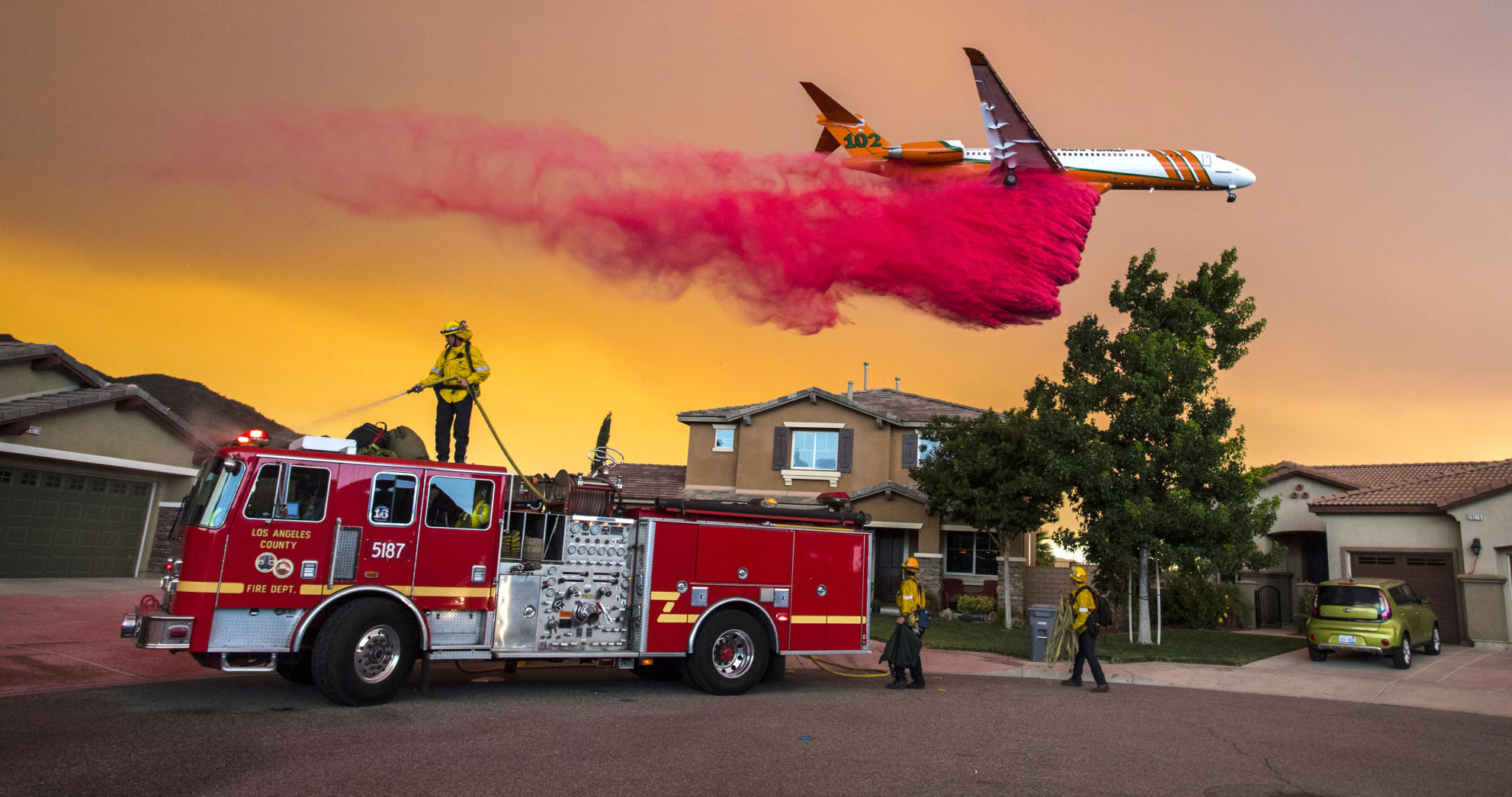 APTOPIX California Wildfires